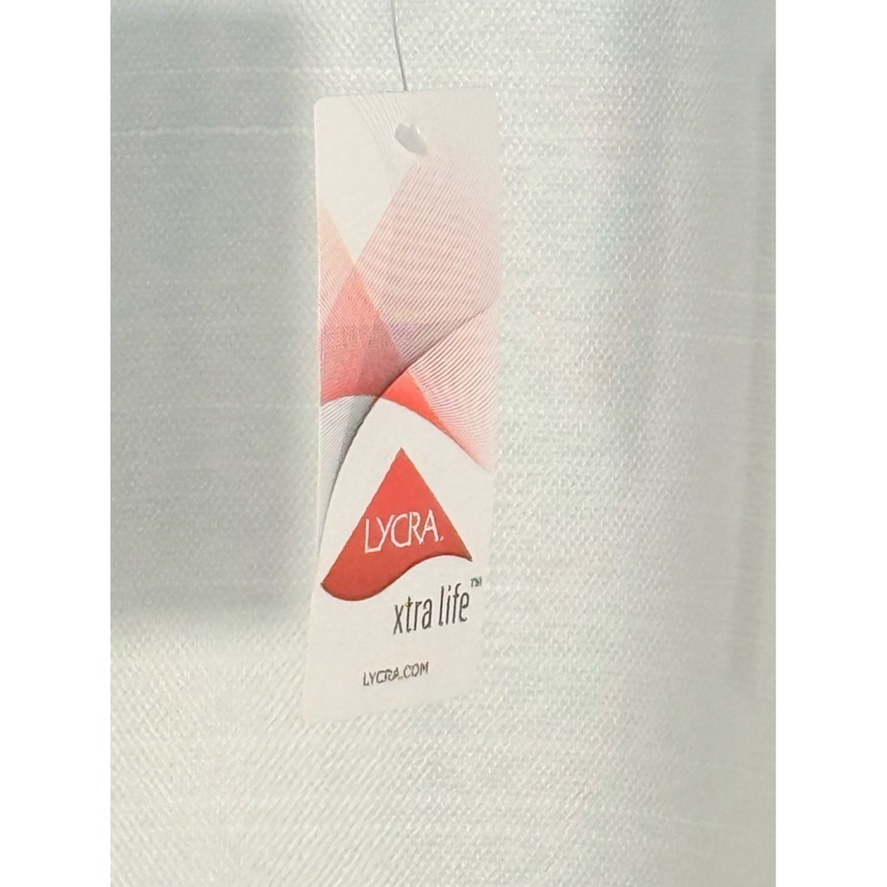 Lands End chlorine resistant tummy control Aqua Blue Swim Skort size 18 NEW - Picture 8 of 8